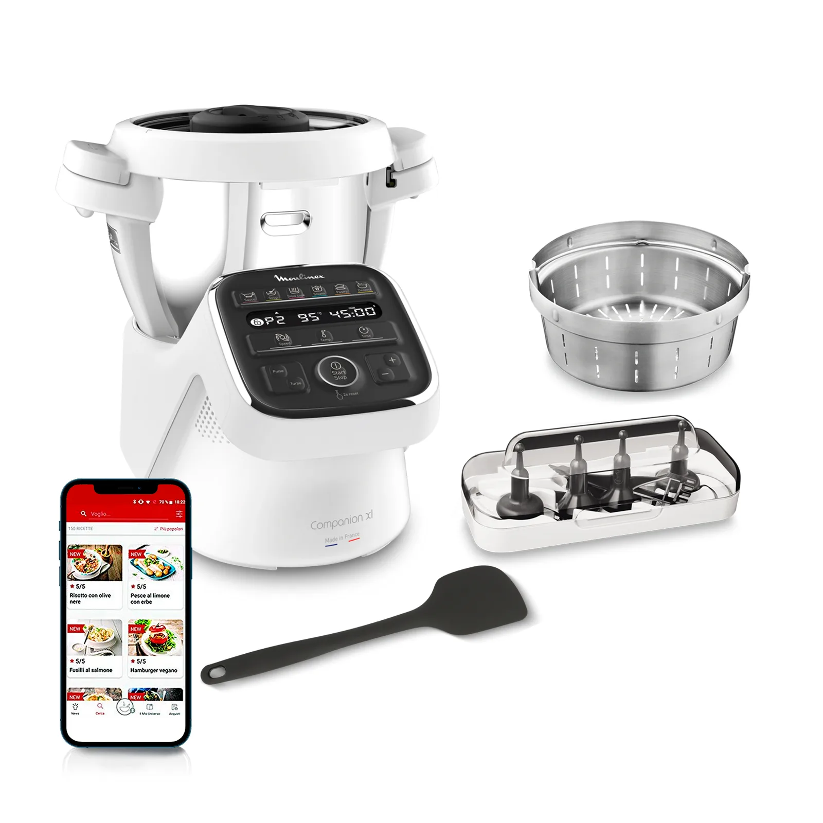 Moulinex Companion XL HF80DB10 Gıda Pişirme Işlem Yürütücüle