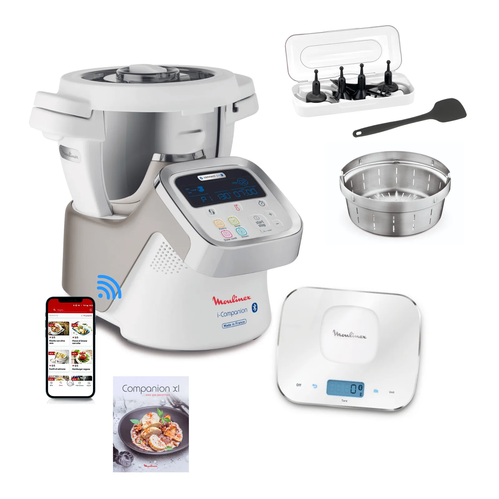 Moulinex i-Companion Touch XL YY5027FD Gıda Pişirme Işlem Yürütücüle