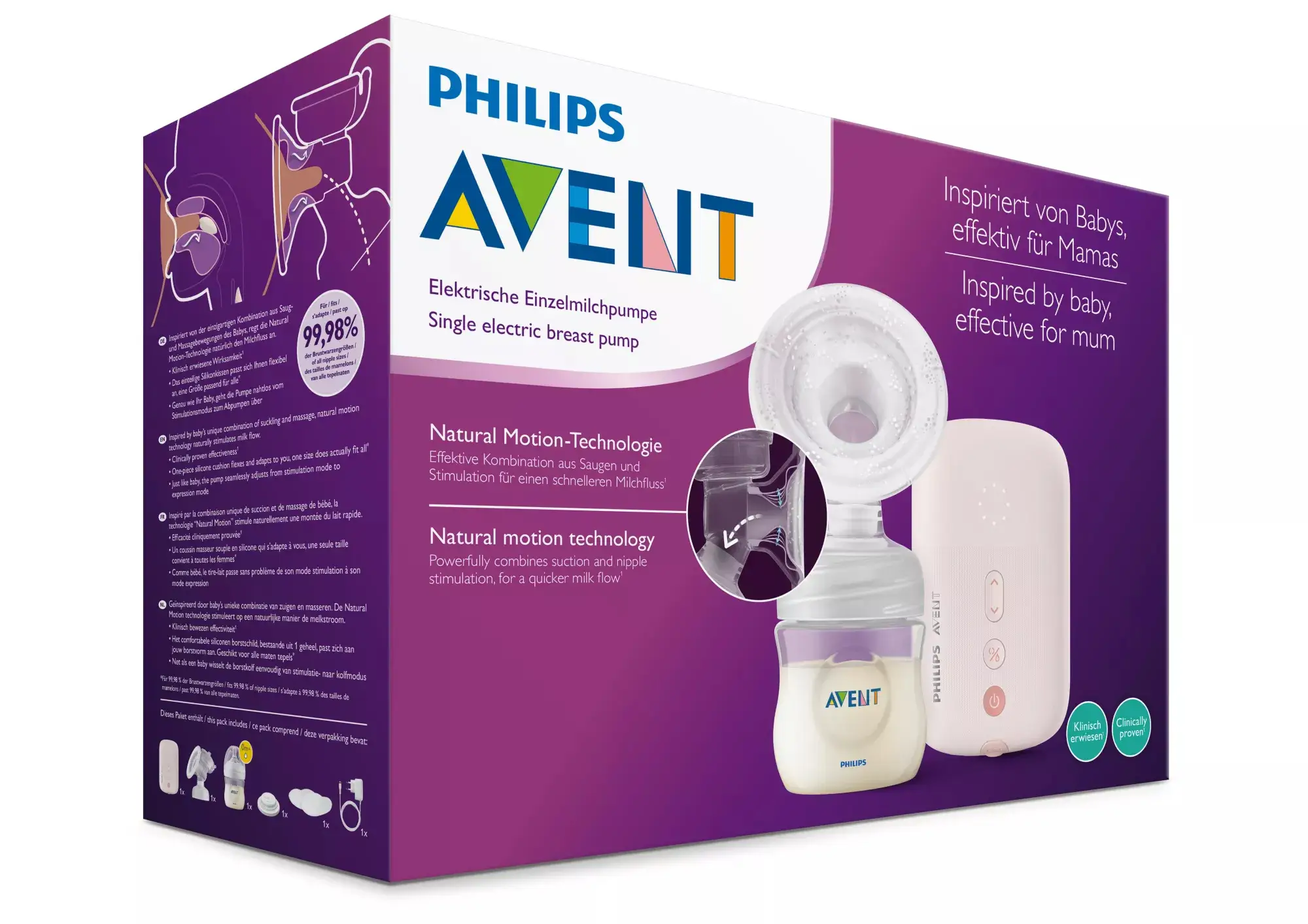Philips AVENT SCF395/11 Elektronik göğüs pompası Thumbnail 1