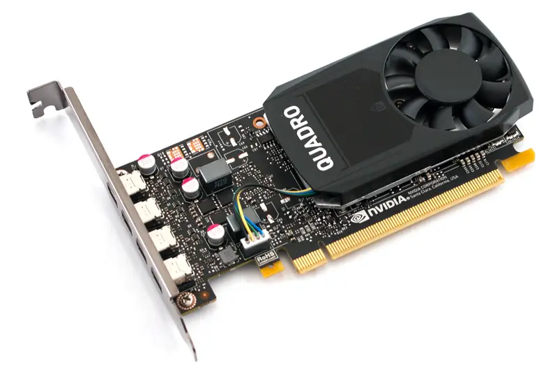Fujitsu NVIDIA Quadro P1000 4 GB S26462-F2222-L105 GDDR5 Ekran Kartı