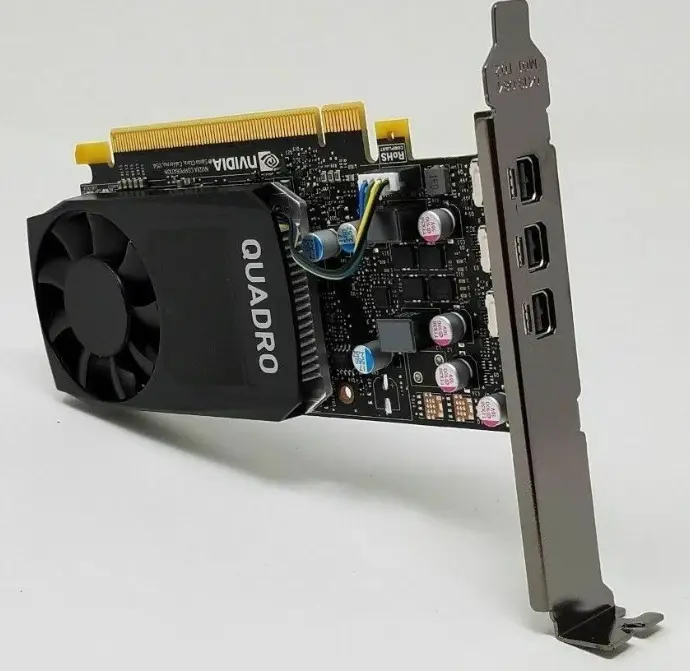 Fujitsu NVIDIA Quadro P400 2 GB S26462-F2222-L45 GDDR5 Ekran Kartı Thumbnail 2