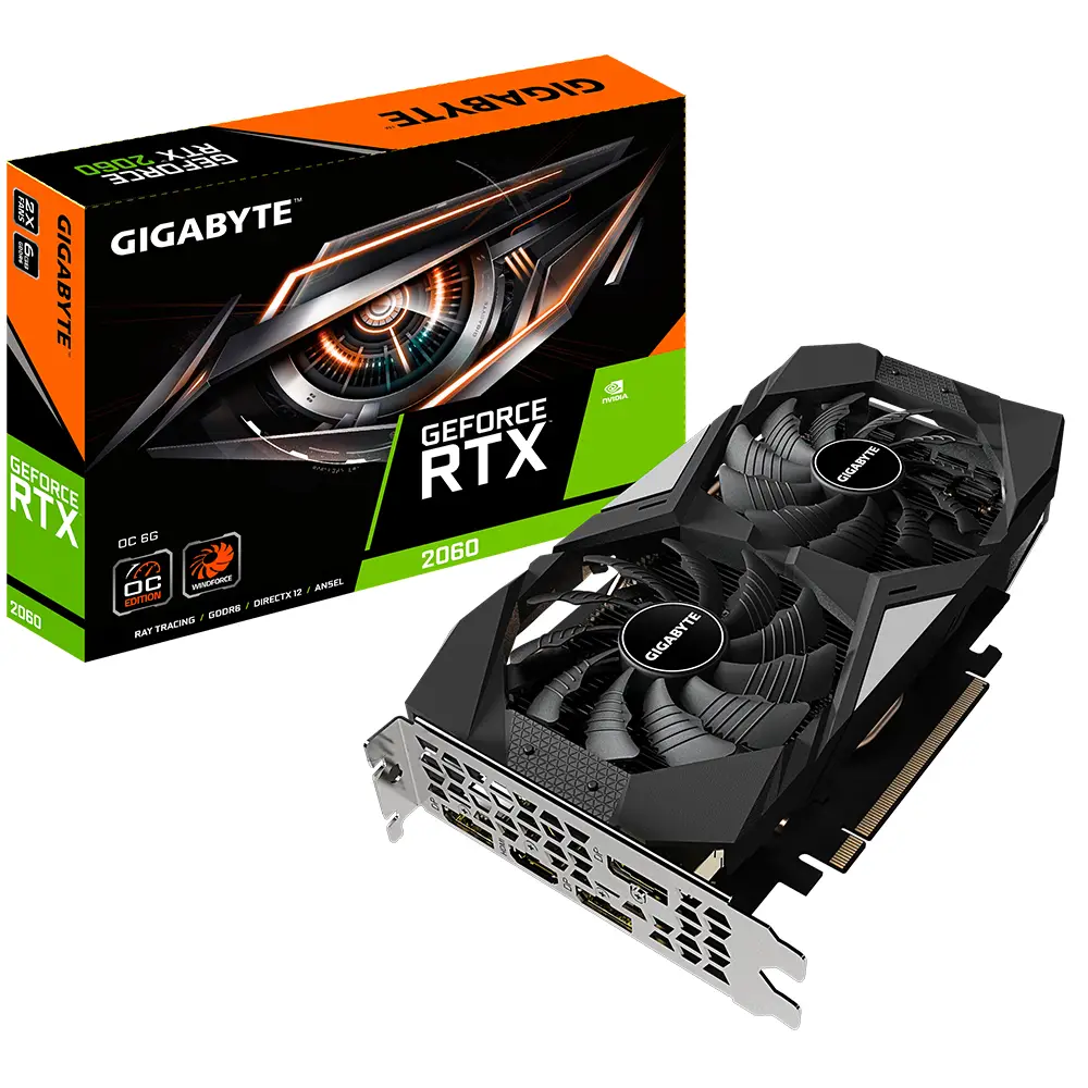 GIGABYTE GeForce RTX 2060 OC 6 GB GV-N2060OC-6GD GDDR6 Ekran Kartı