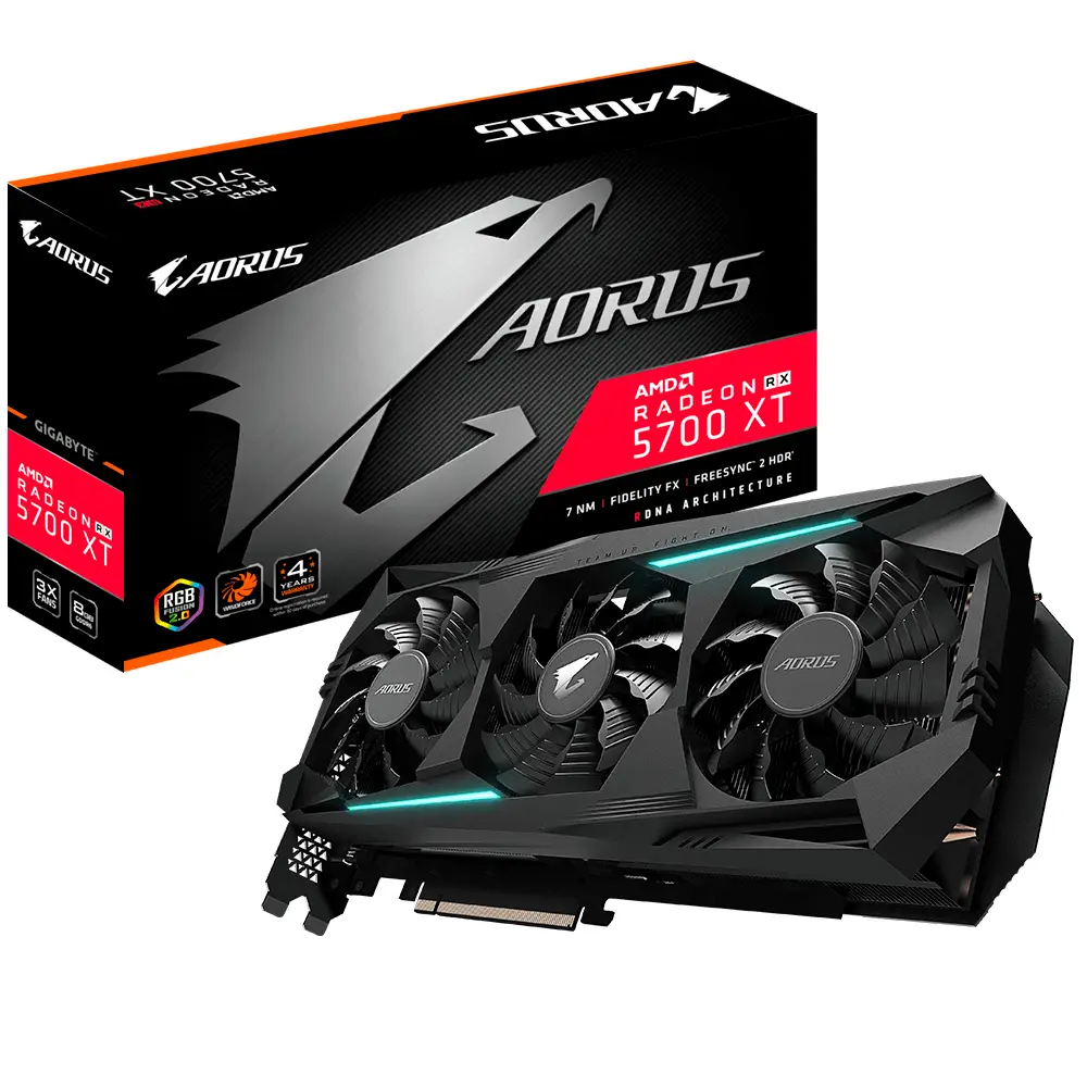 GIGABYTE GV-R57XTAORUS-8GD 2.0 8 GB GDDR6 Ekran Kartı