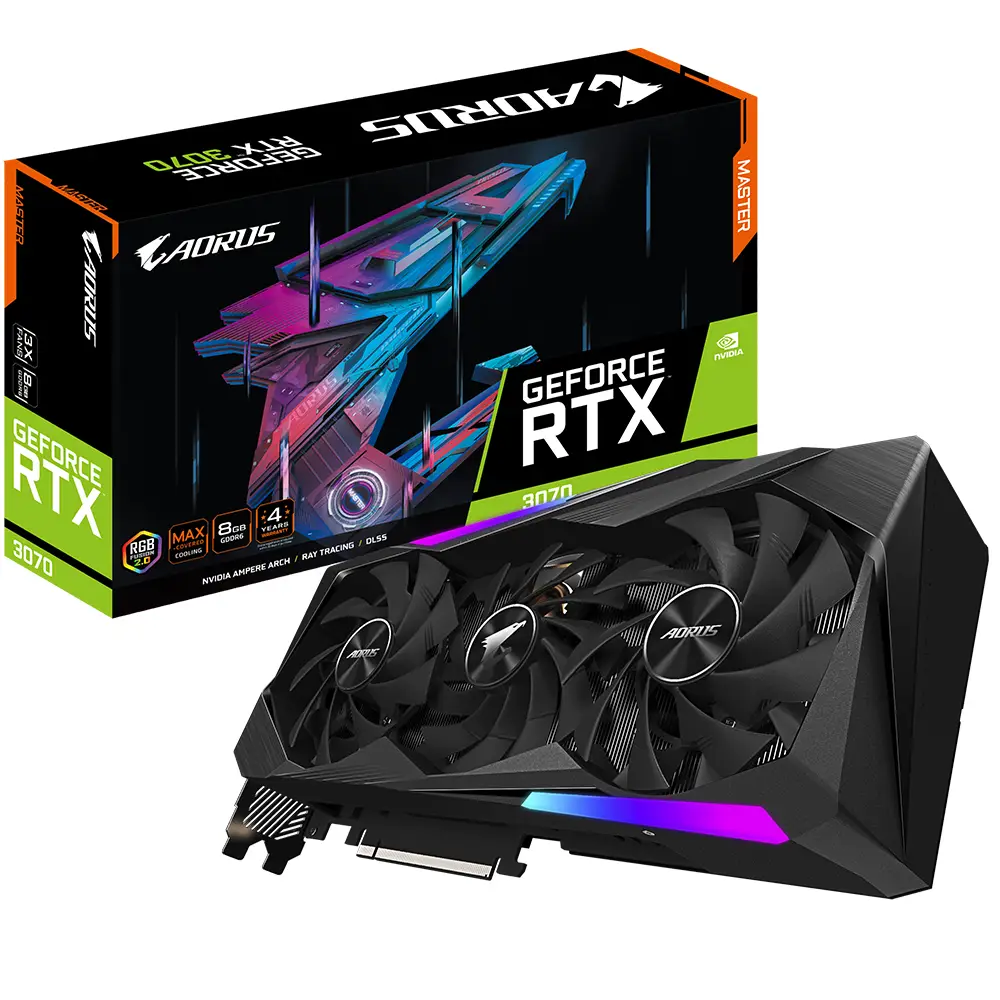 GIGABYTE RTX 3070 MASTER 8 GB GVN3070AM-00-G11 GDDR6 Ekran Kartı Thumbnail 8