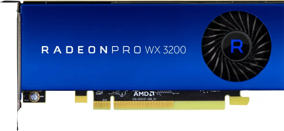 HP AMD Radeon Pro WX 3200 4GB (4)mDP GFX 6YT68AA Ekran Kartı