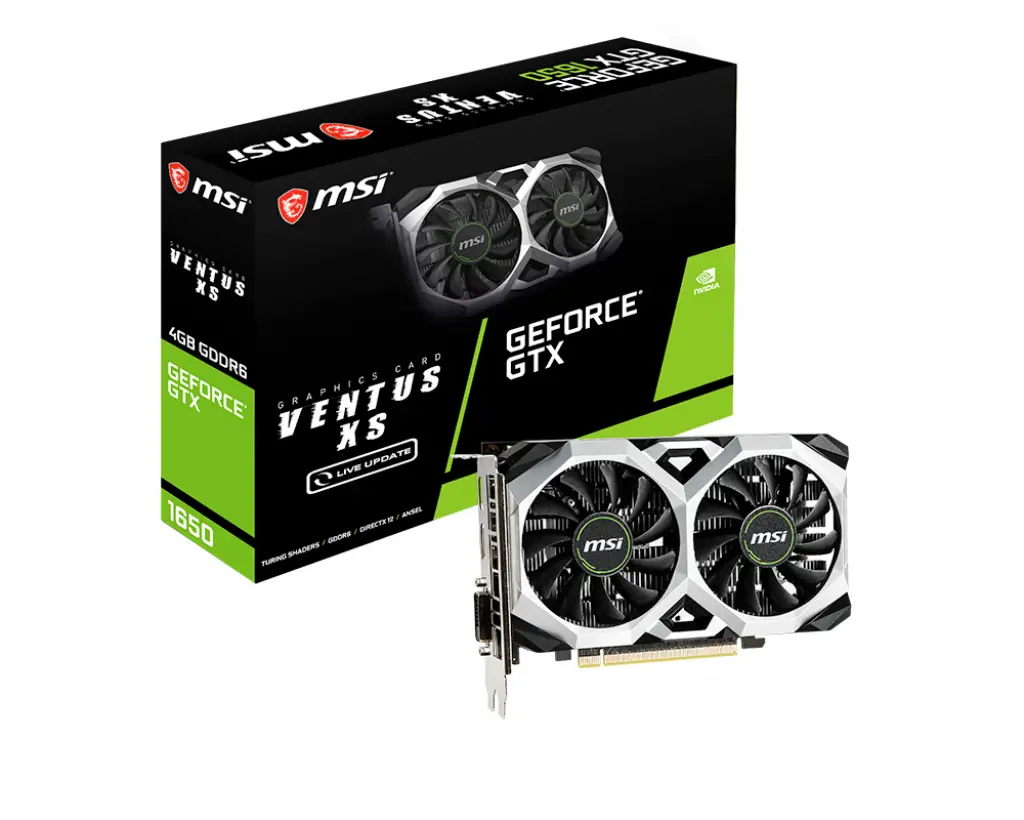 MSI GTX 1650 D6 VENTUS XS 4 GB 912-V809-3828 GDDR6 Ekran Kartı