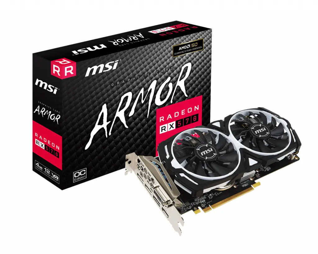 MSI Radeon RX 570 ARMOR 4G OC 4 GB GDDR5 Ekran Kartı