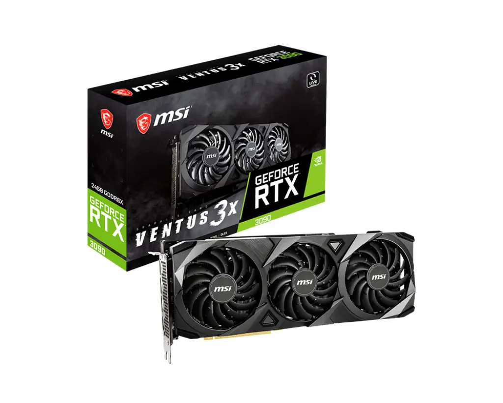 MSI RTX 3090 VENTUS 3X 24 GB GDDR6X Ekran Kartı