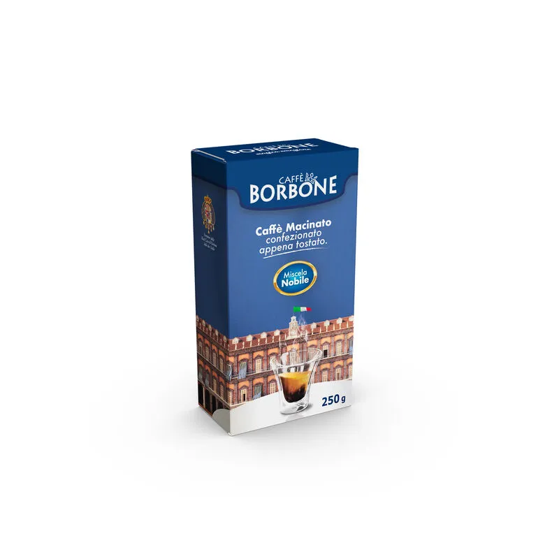 Caffè Borbone Moka Nobile Blend GRMACINATO250NOB Thumbnail 0