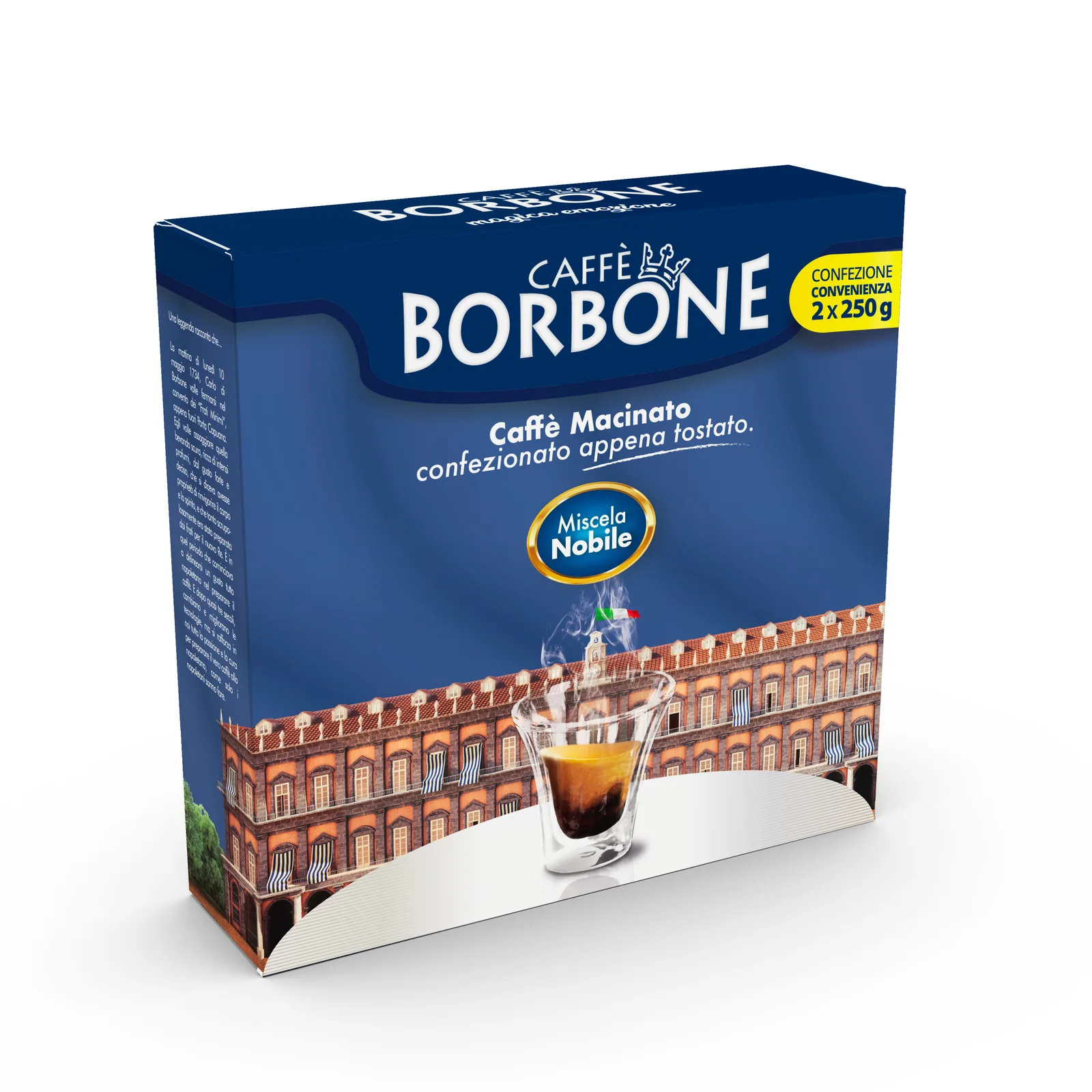 Caffè Borbone Nobile GRMACINATORED8X500GR Ground Coffee
