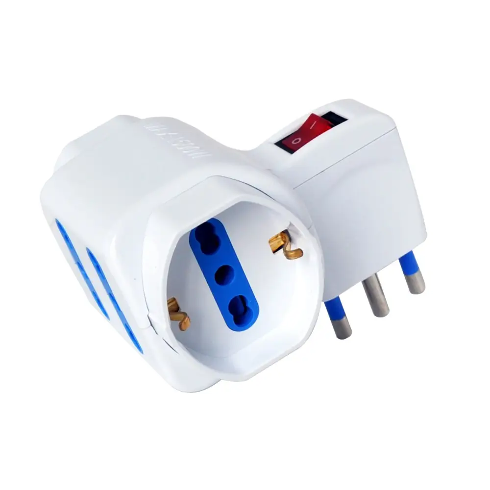 Techly IUPS-PCP-2I2S-SP16 Güç Prizi Adaptörleri