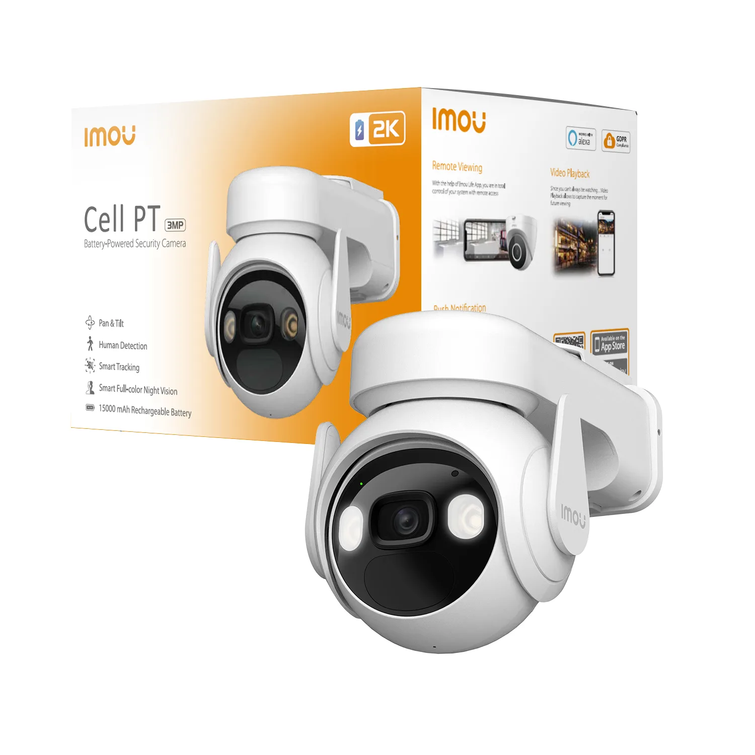 Imou Cell PT IPC-K9EP-3T0WE Güvenlik Kamerası