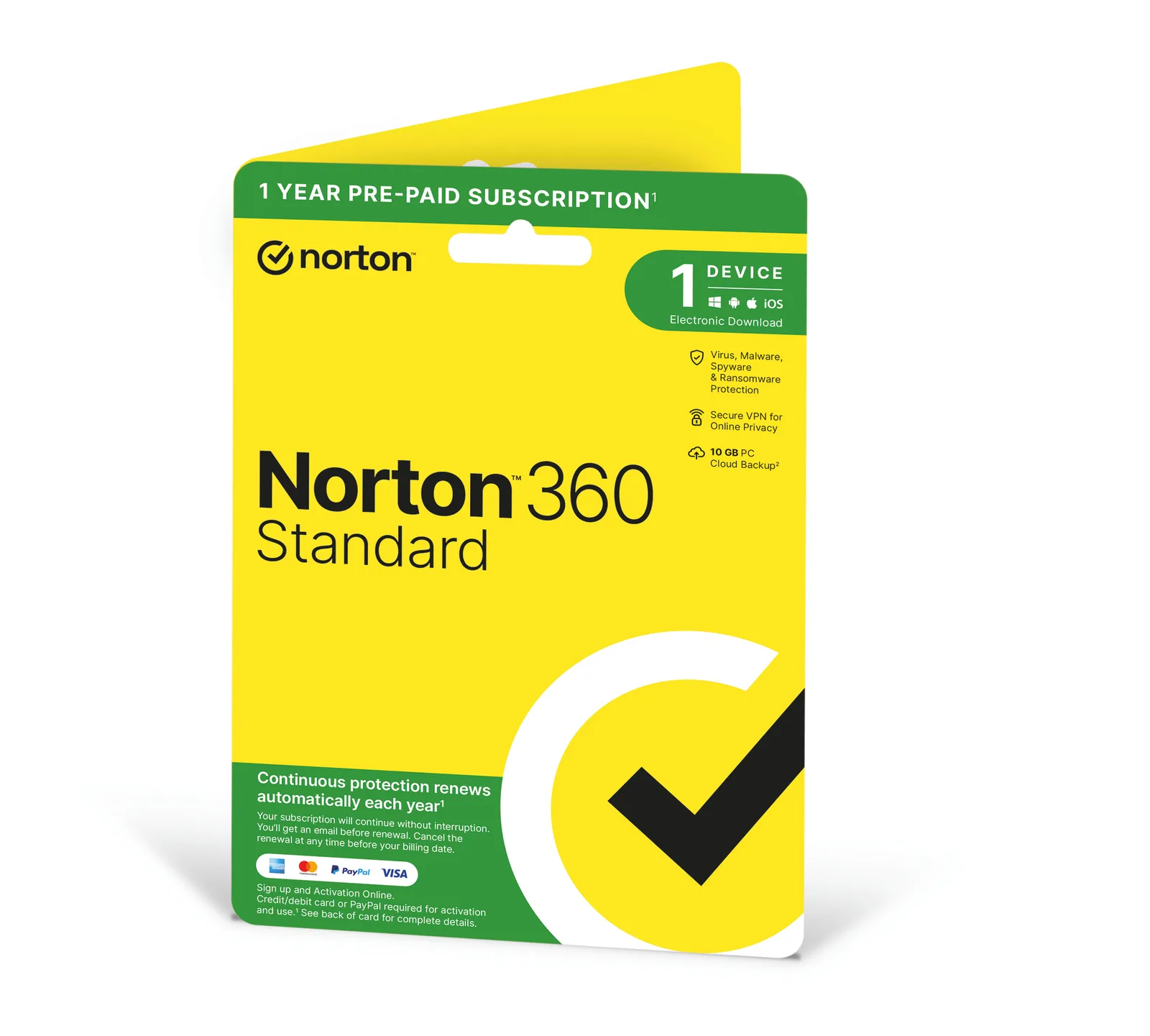 NORTON 360 STD- MARKS-ELEC 21434355 Güvenlik Yazılımları