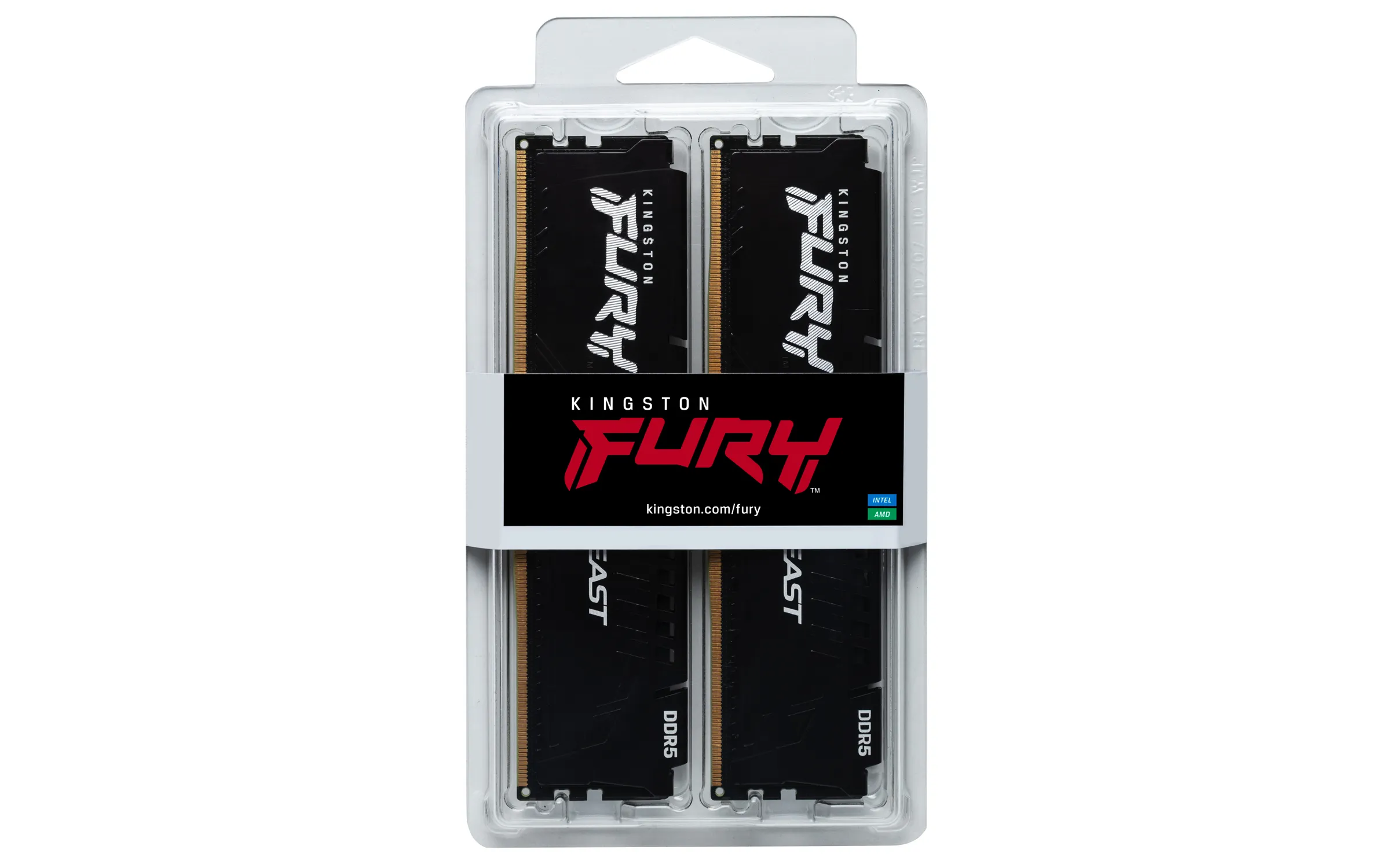 Kingston Technology FURY Beast KF556C36BBE2K2-64 64 GB (2x32GB) DDR5 DIMM RAM Bellek Thumbnail 4