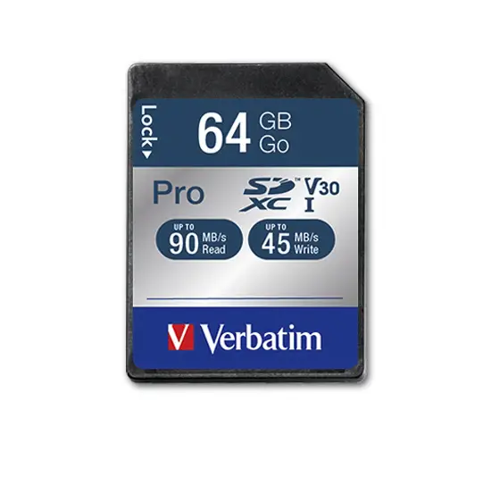 Verbatim Pro 64 GB 47022 Hafıza Kartı