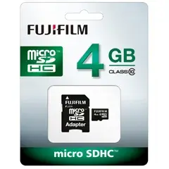 Fujifilm microSDHC 4GB MCSDHC-004G-C10 Hafıza Kartları