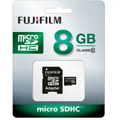 Fujifilm microSDHC 8GB MCSDHC-008G-C10 Hafıza Kartları