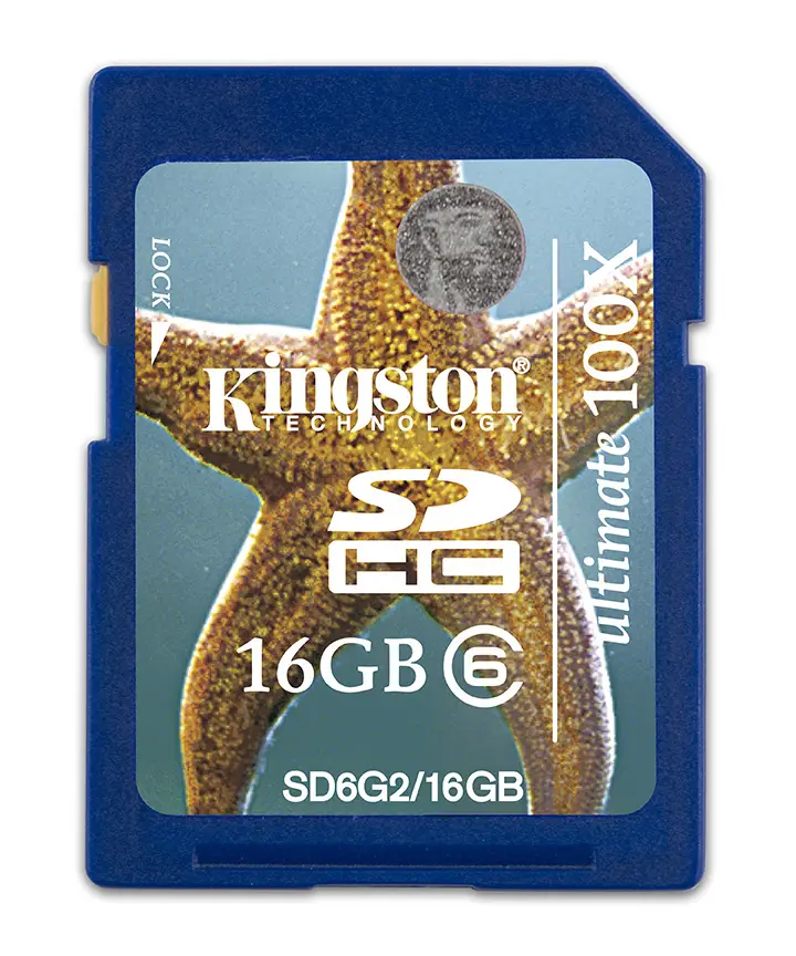 Kingston Technology 16GB SDHC SD6G2/16GB
