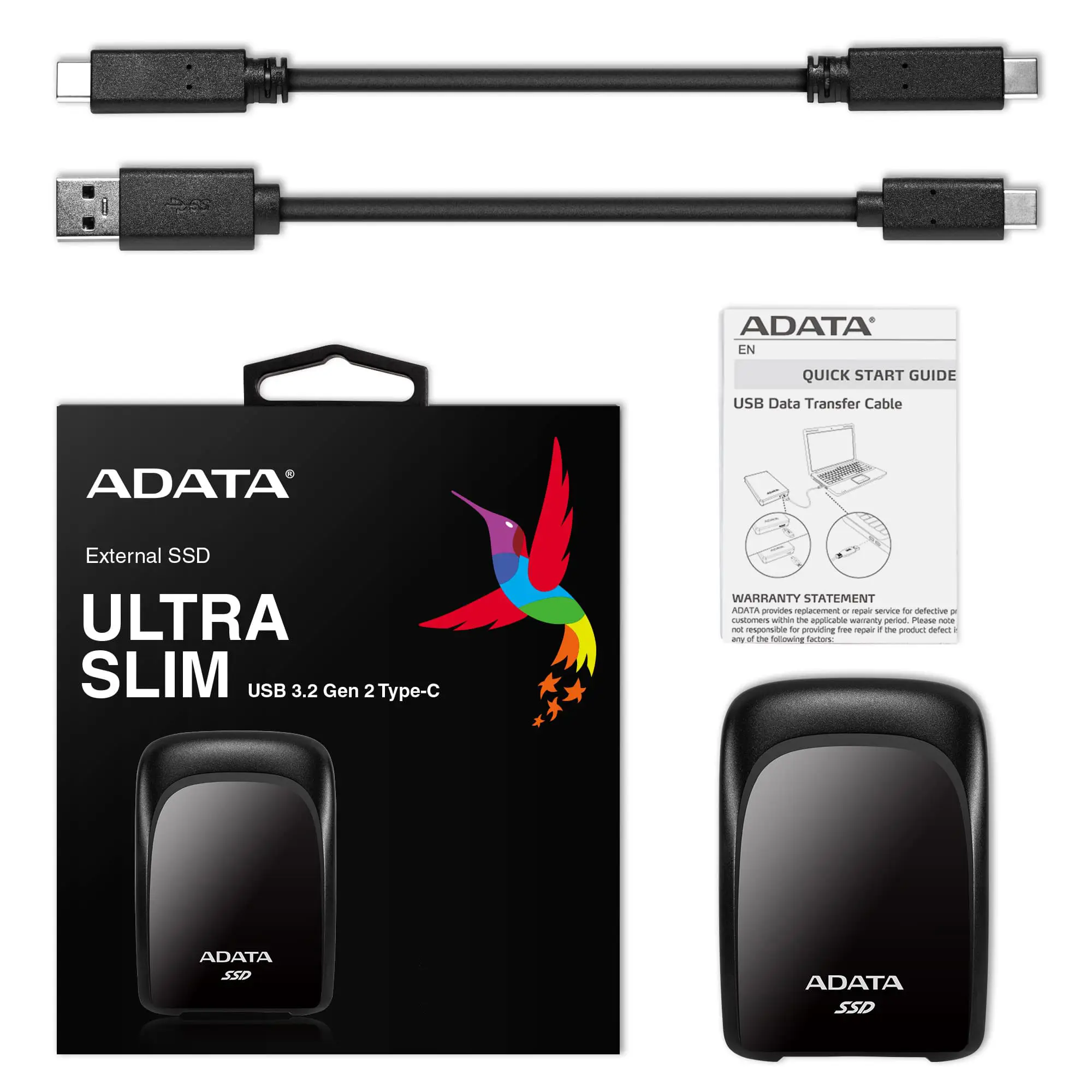 ADATA SC680 960 GB ASC680-960GU32G2-CBK SSD Thumbnail 6