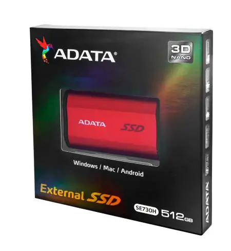 ADATA SE730H 512 GB ASE730H-512GU31-CRD SSD