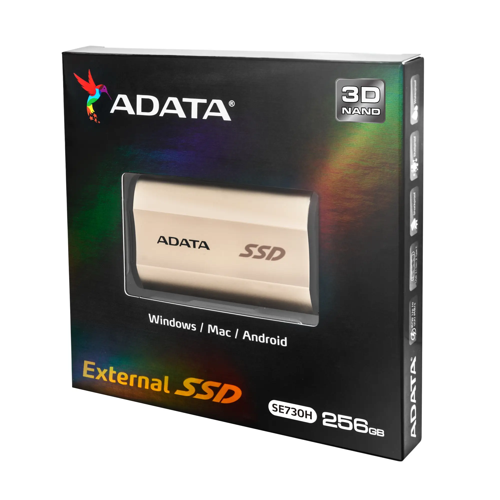 ADATA SE730H 256 GB ASE730H-256GU31-CGD SSD Thumbnail 6