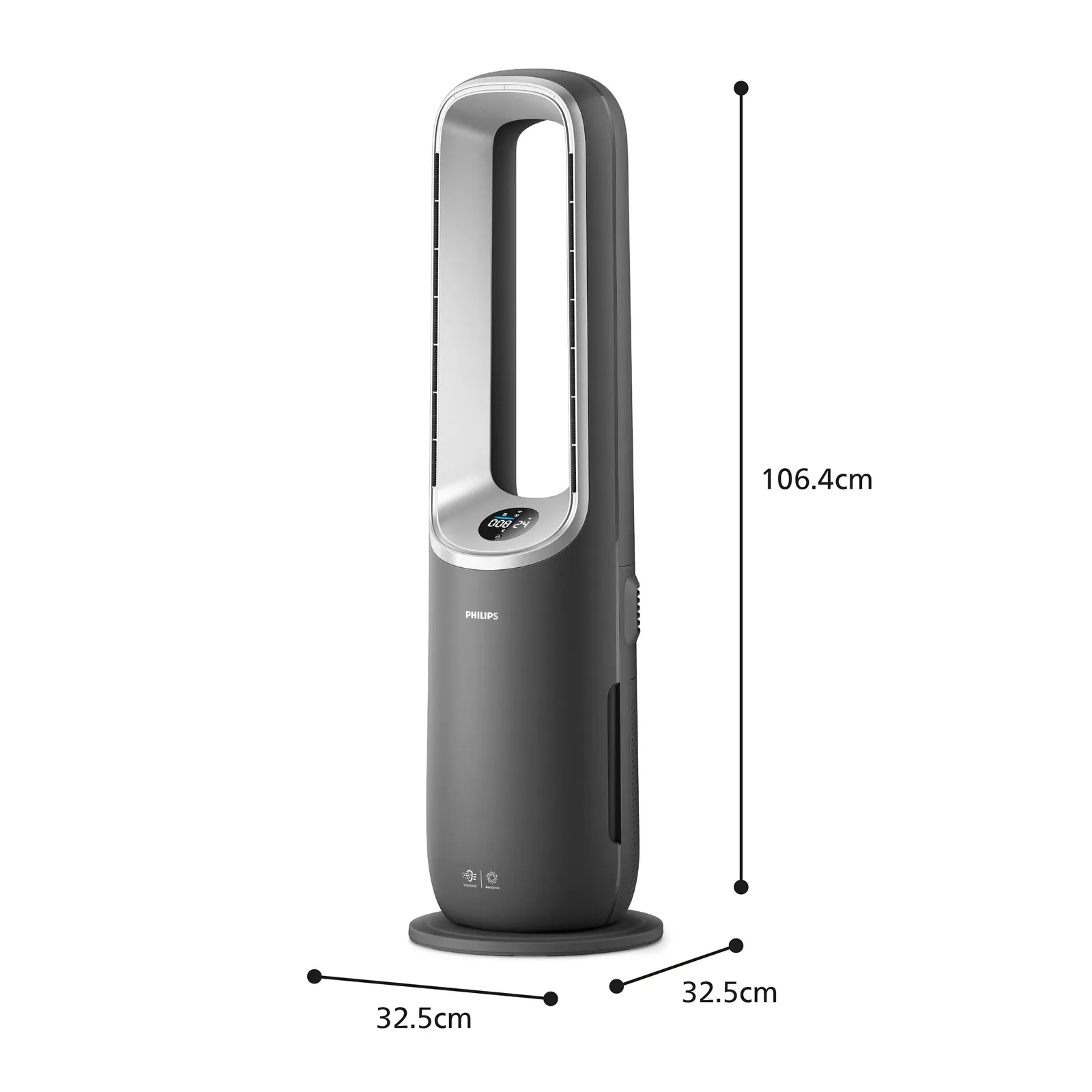 Philips Air Performer 8000 Serisi AMF870/15 3'ü 1 Arada Hava Temizleyici, Fan ve Isıtıcı Thumbnail 1