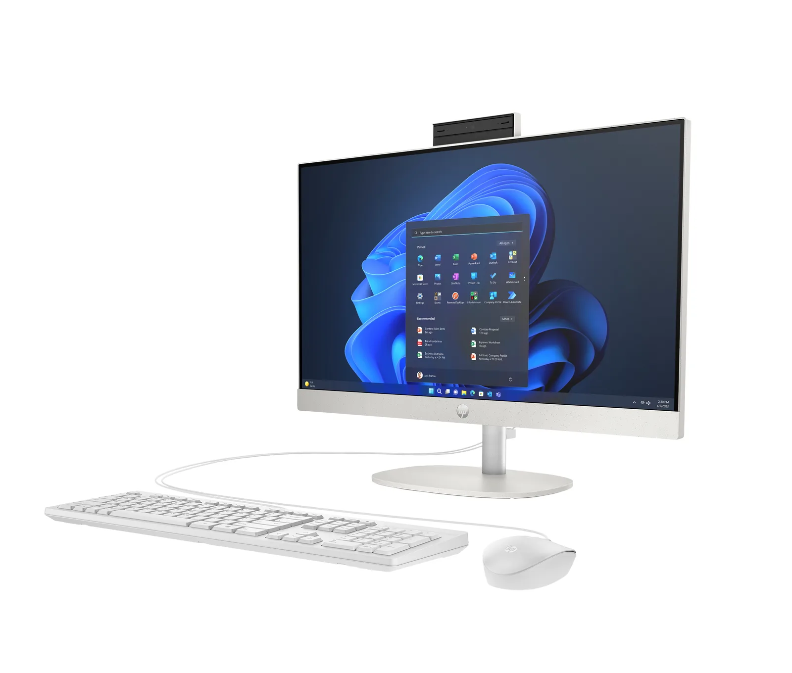 HP ProOne 240 G10 884Q3EA 23.8 inç FHD i5-1334U 16 GB RAM 512 GB SSD All-in-One Bilgisayar Thumbnail 3