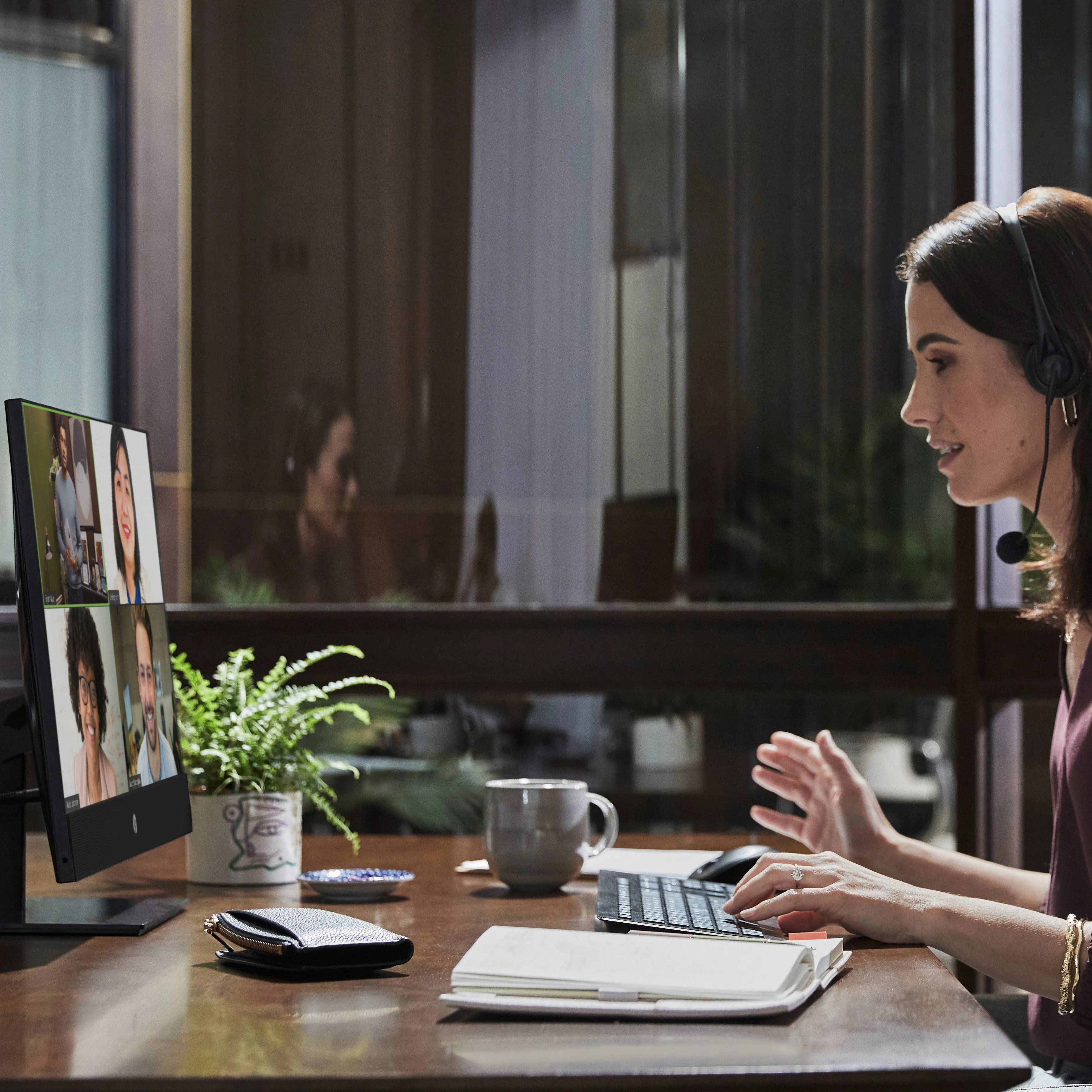 HP ProOne 440 G9 PC C94J2AT 23.8 inç FHD Core i7 8 GB RAM 512 GB SSD All-in-One Bilgisayar Thumbnail 3