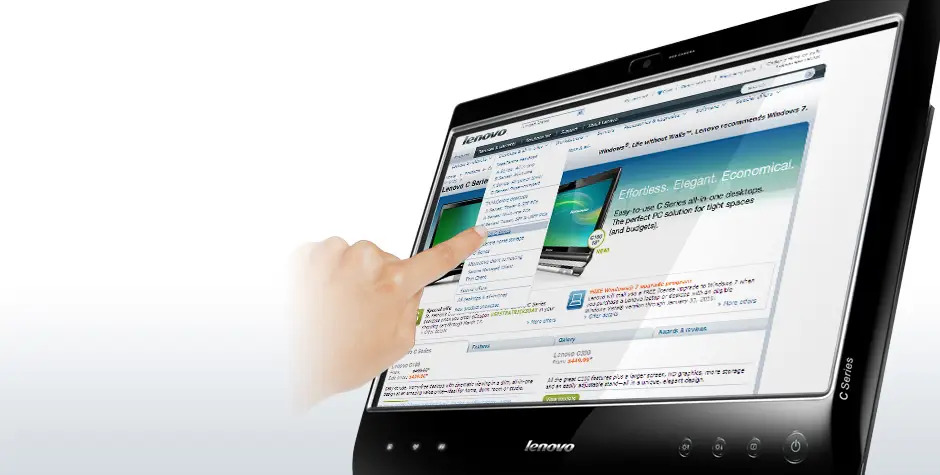Lenovo 200 3 GB 40251FS 18.5 inç D510 3 GB RAM 500 GB SSD All-in-One Bilgisayar Thumbnail 1