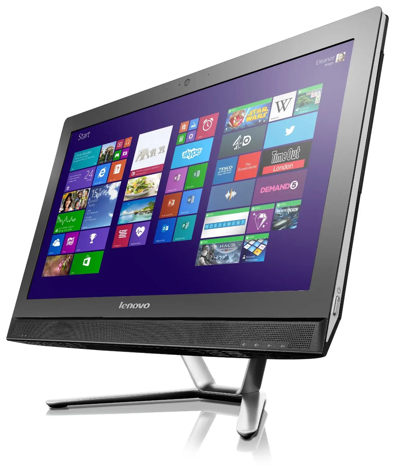 Lenovo C460 4 GB 57330368 21.5 inç FHD G3250T 4 GB RAM 1 TB SSD All-in-One Bilgisayar Thumbnail 6