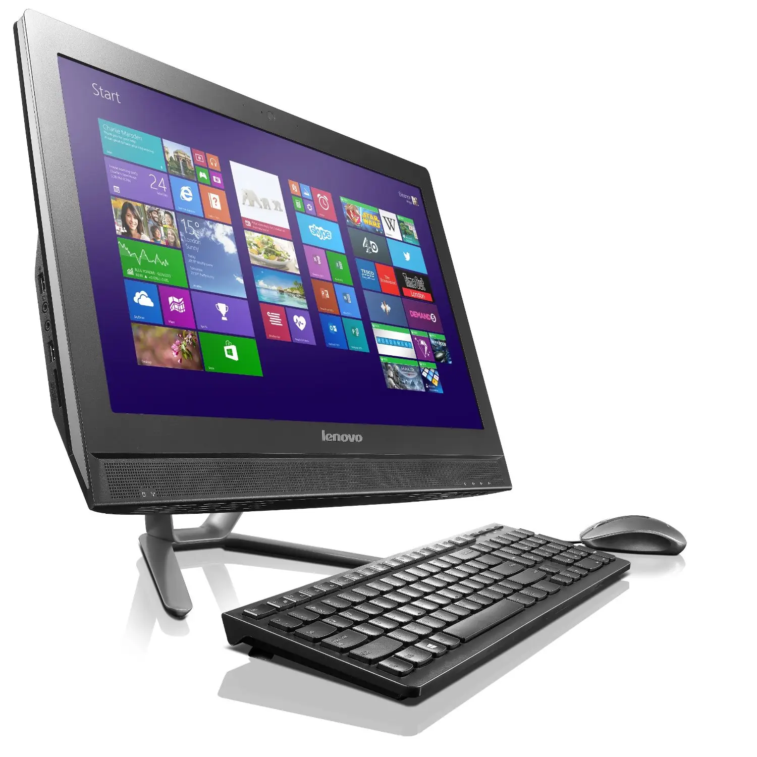 Lenovo C460 4 GB 57330367 21.5 inç FHD G3250T 4 GB RAM 1 TB SSD All-in-One Bilgisayar Thumbnail 2