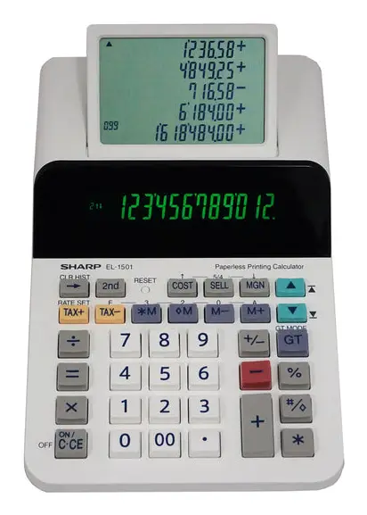 Sharp EL-1501 Hesap Makineleri