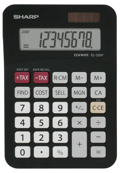 Sharp EL-330FBBK SH-EL330FBBK Hesap Makineleri