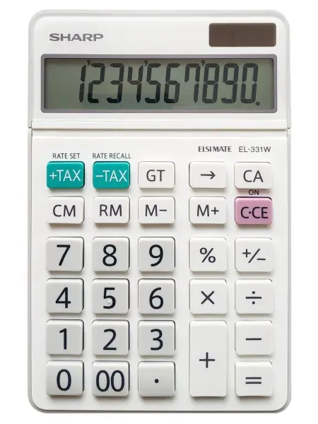 Sharp EL-331W SH-EL331WB Hesap Makineleri