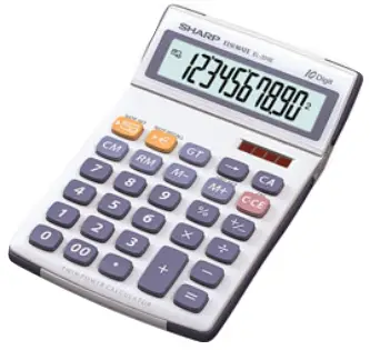 Sharp EL-334E Hesap Makineleri