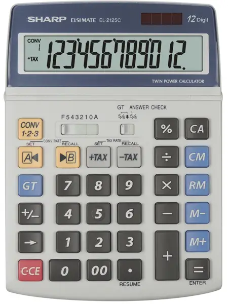 Sharp EL2125C SH-EL2125C Hesap Makineleri