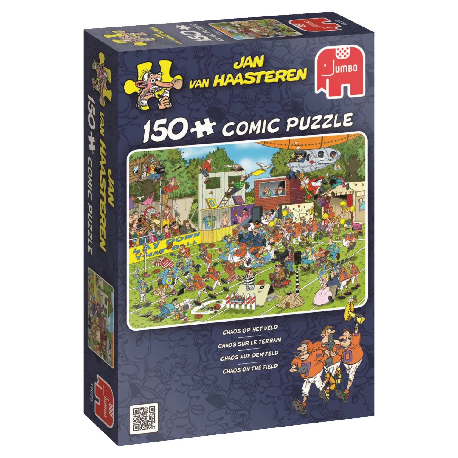Jumbo Chaos on the Field 150 Parça 19020 Puzzle