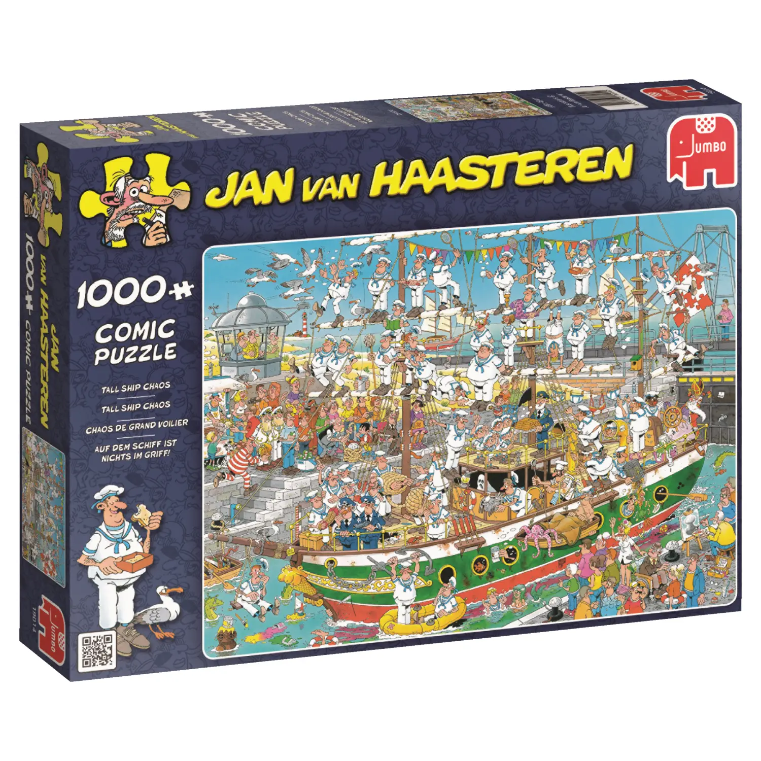 Jumbo Tall Ship Chaos 1000 Parça 19014 Puzzle