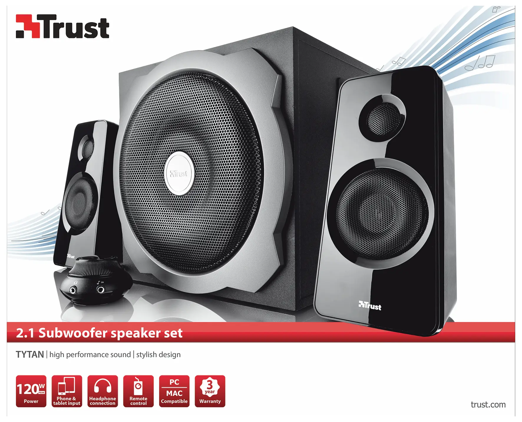 Trust Tytan 2.1 60 W 17963 Thumbnail 2