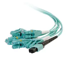 Legrand 31327 MPO to 4x LC (2 m) Fiber Optik Kablo InfiniBand ve Fiber Optik Kablo