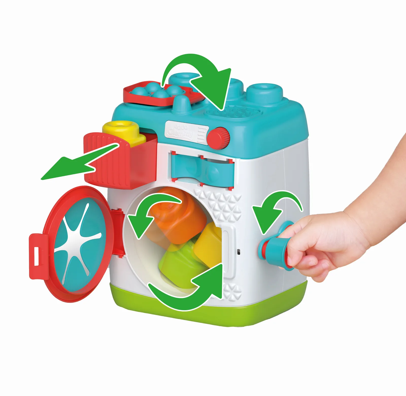 Clementoni Soft Clemmy Washing Machine 17582 Thumbnail 6