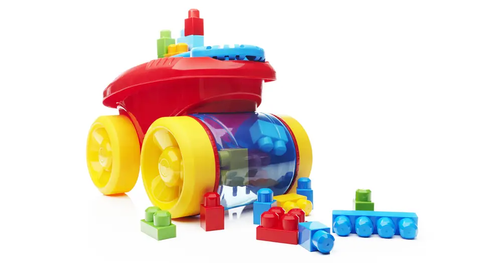 MEGA BLOCK SCOOPING WAGON CNG23 İnşaat Yapı Oyuncakları