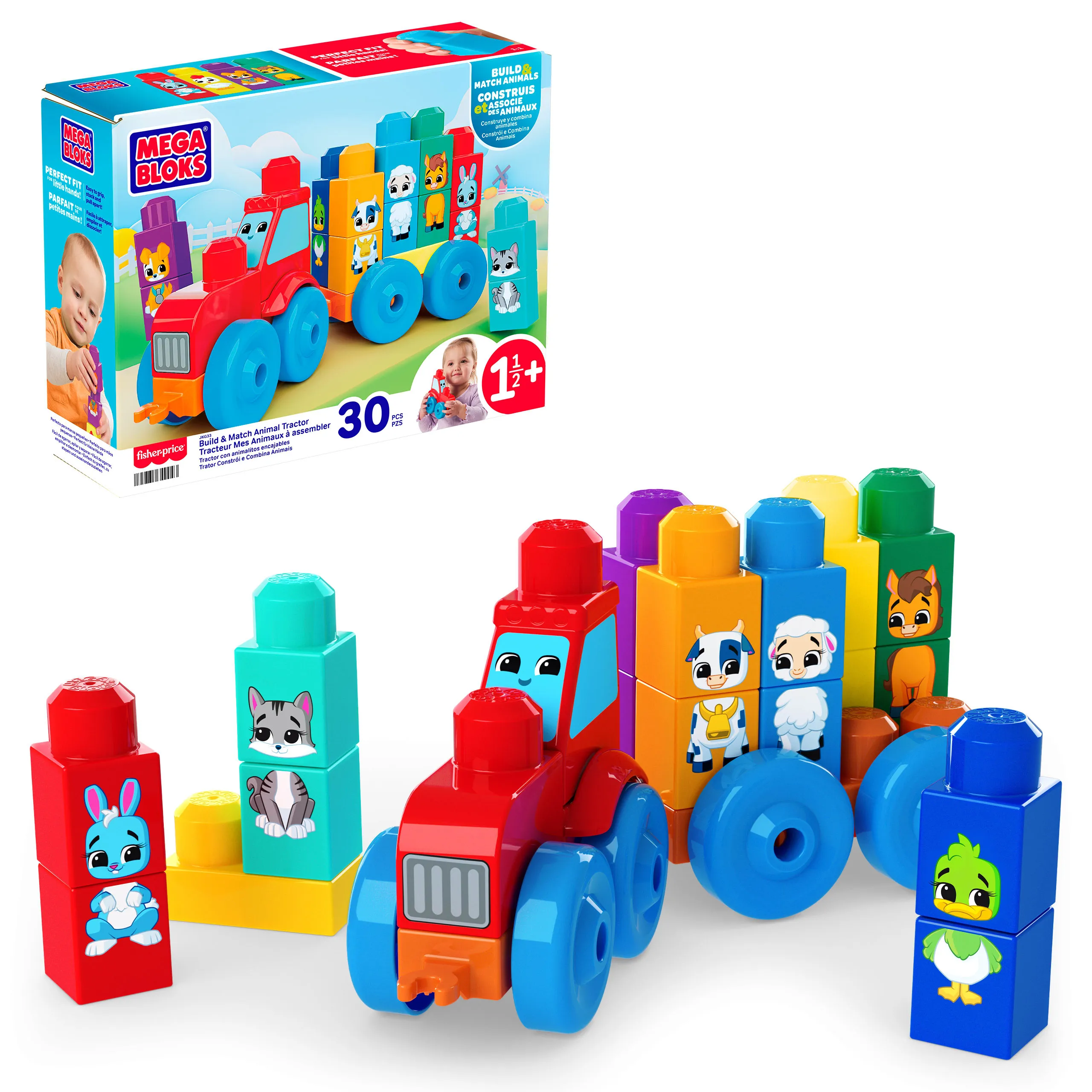 MEGA BLOKS JKG33 İnşaat Yapı Oyuncakları