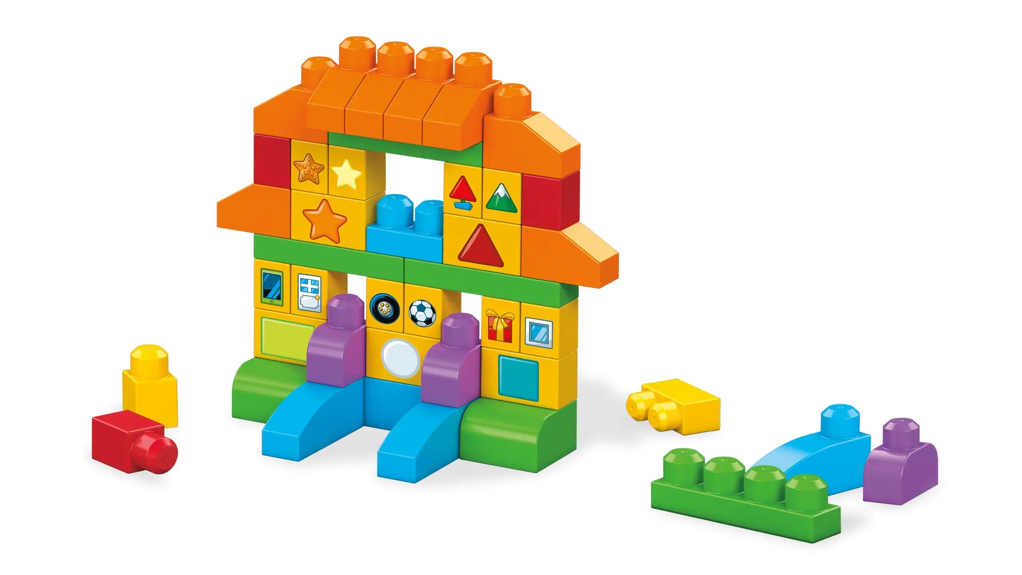 MEGA Let's Get Learning! FVJ49 İnşaat Yapı Oyuncakları