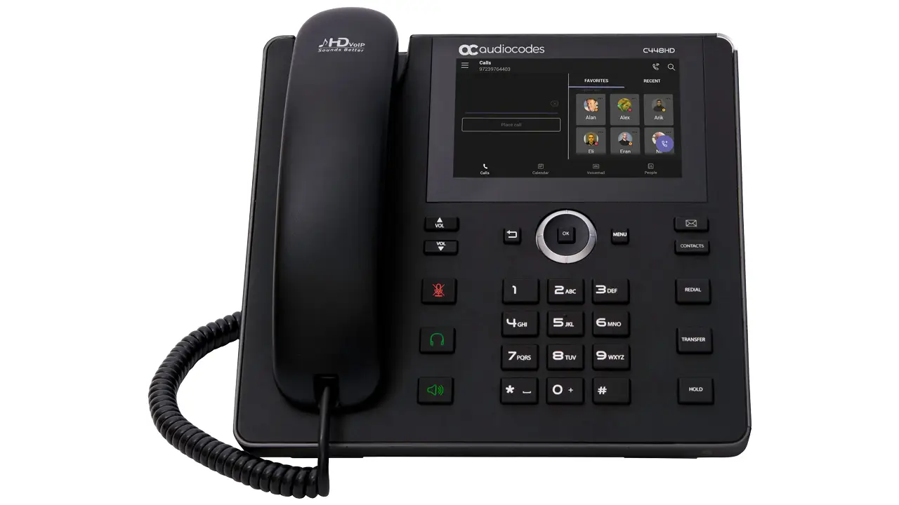AudioCodes C448HD TEAMS-C448HDPS IP-Telefon