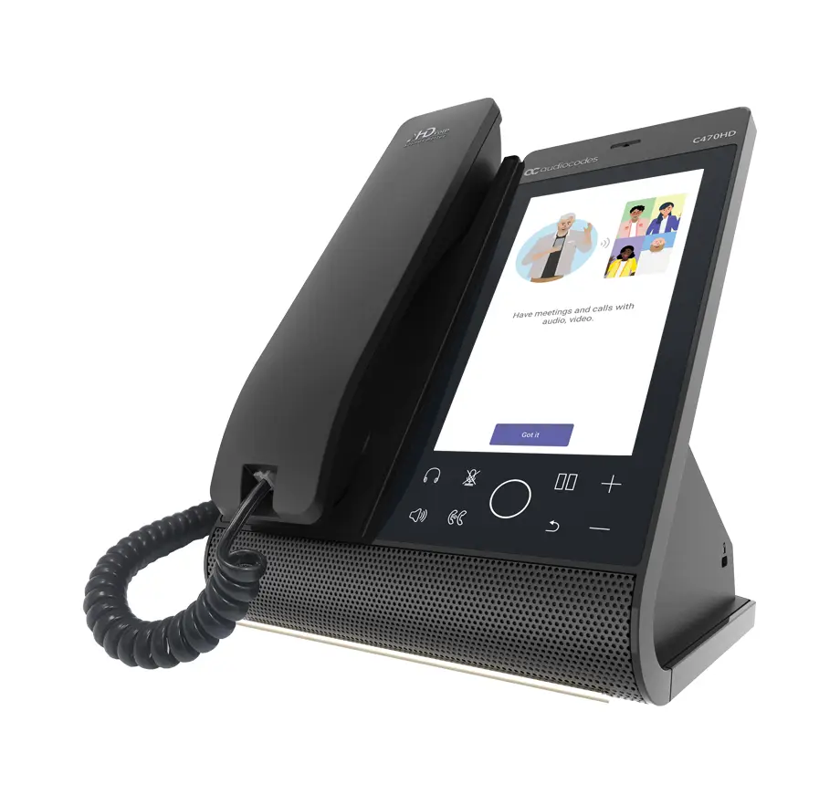 AudioCodes C470HD TEAMS-C470HD-DBW Thumbnail 2