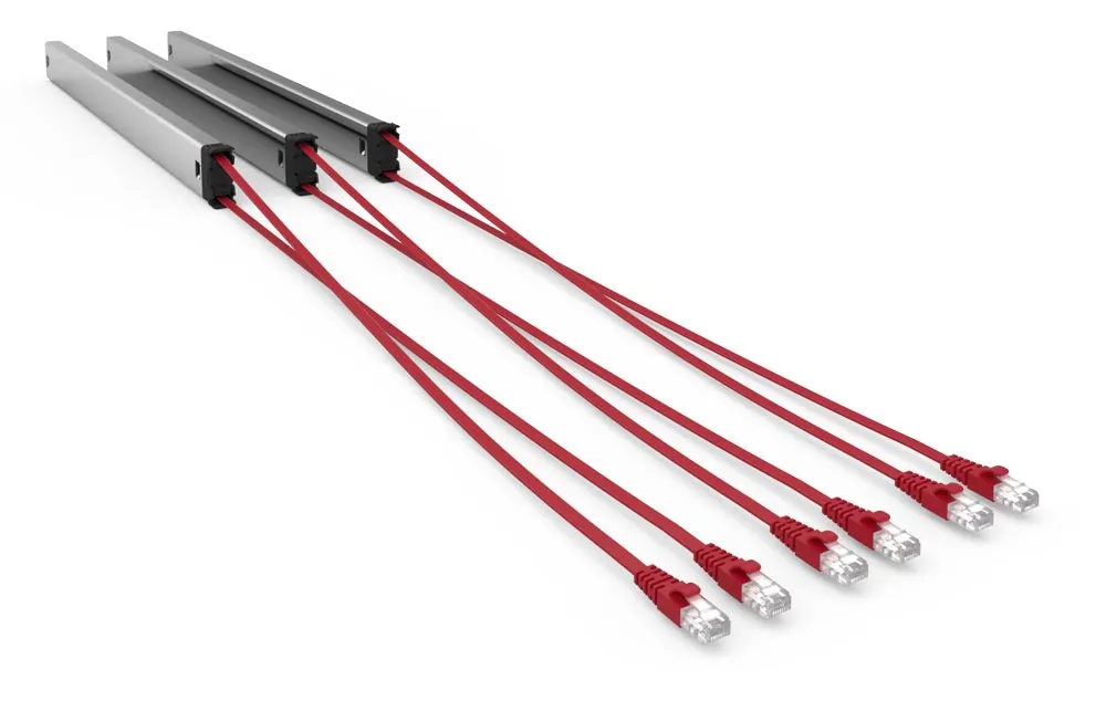 PATCHBOX Plus+ UTP C60UTPXC6XX33R Kablo Düzenleyicile