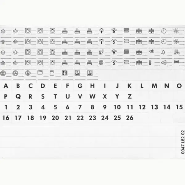 Legrand 004999 Kablo İşaretleyicile