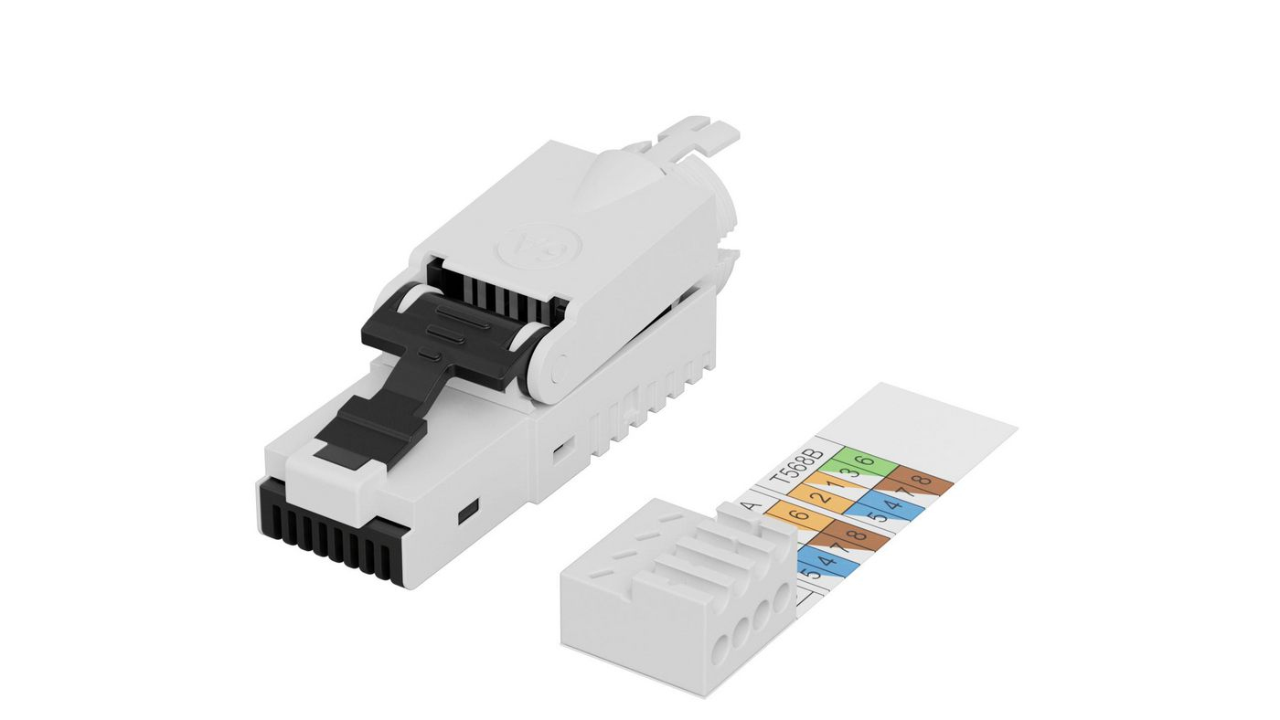 Lanview LVN125445-CAT6A-UTP Kablolu Bağlantı Parçaları