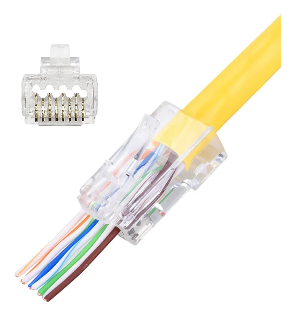 Techly IWP-CAT6UT Kablolu Bağlantı Parçaları